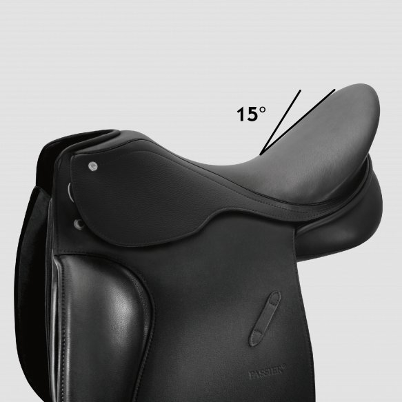 Passier PS zadelboom met 15 graden gekantelde lepel