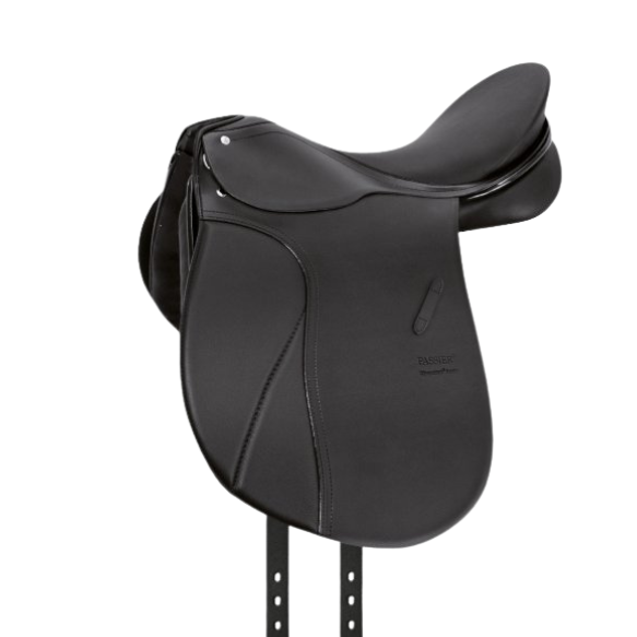 Zwart Passier Sirius dressuurzadel