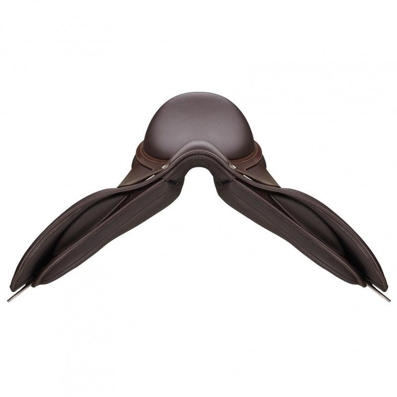 Bruin wijd veelzijdigheidzadel