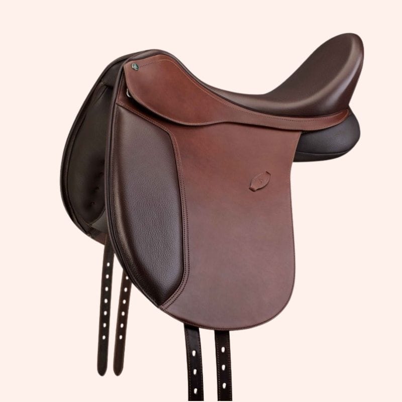 Bruin Iberic dressuurzadel