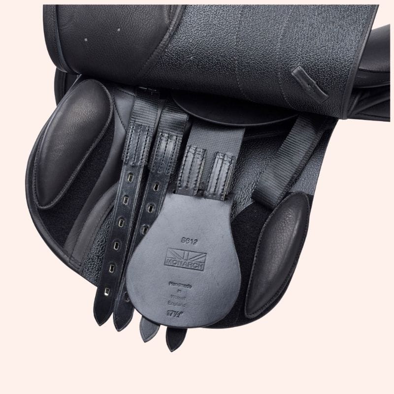 Zwart Transition PX Jump zadel close up singelstoot