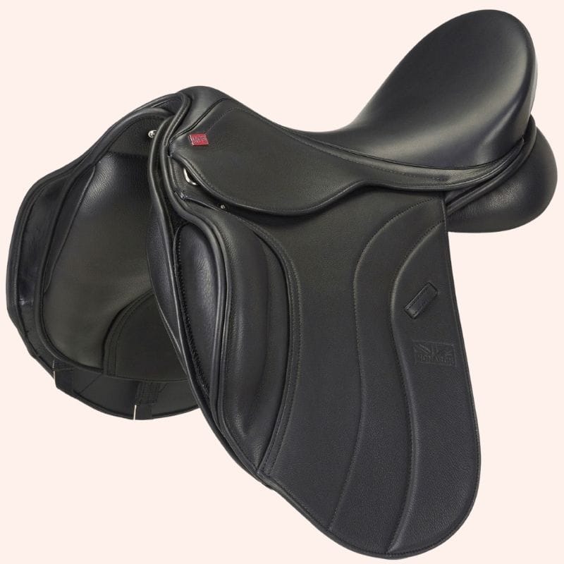 Zwart Apex Dressuurzadel