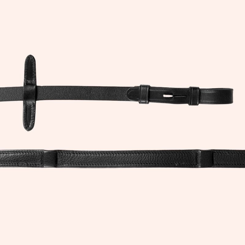 Teugel zacht leer zwart